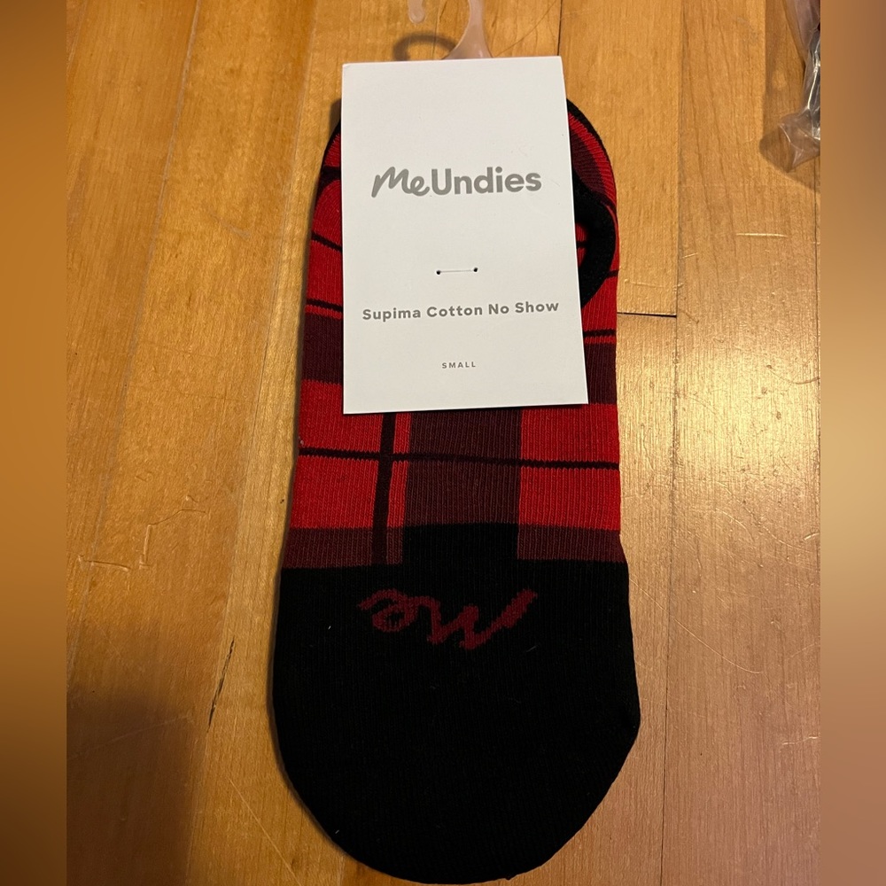 Buffalo Plaid Socks by MeUndies - NEW - Picture 1 of 3